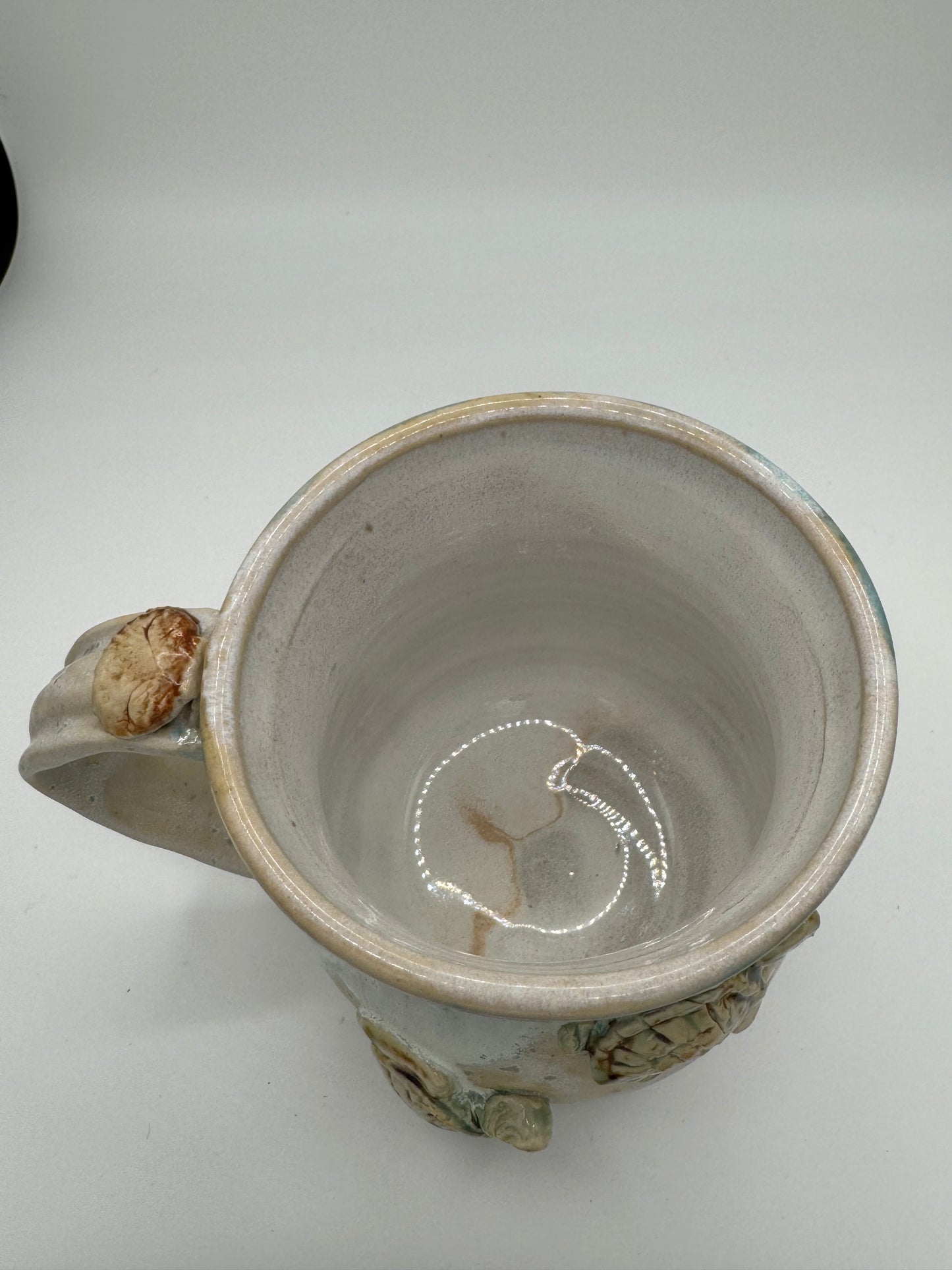 Hand thrown Turtle Beach Mug